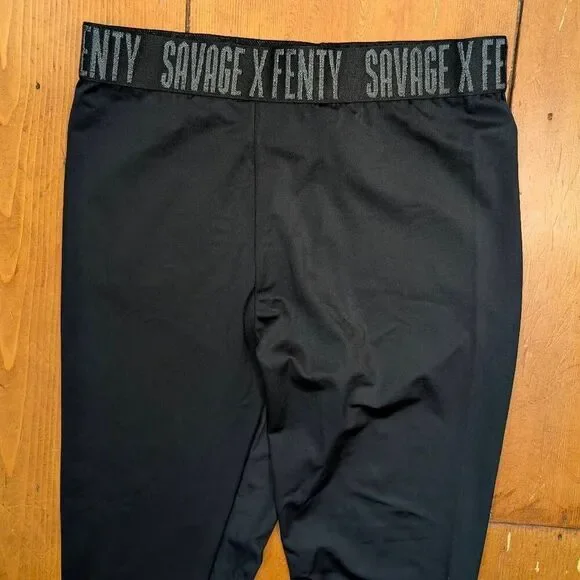 Savage X Fenty black leggings size large - Picture 3 of 7